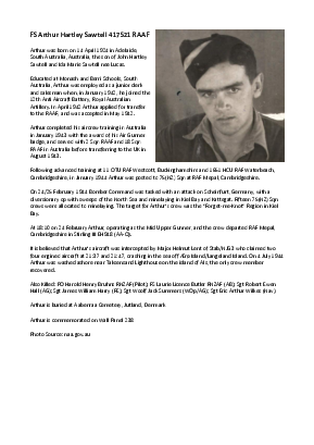 A preview of a PDF biography for Sawtell, Arthur Hartley